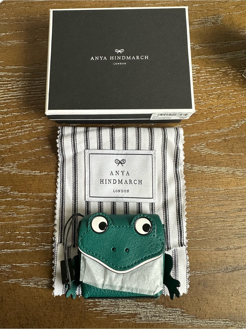 Anya Hindmarch ear phones pouch frog - Picture 4 of 4